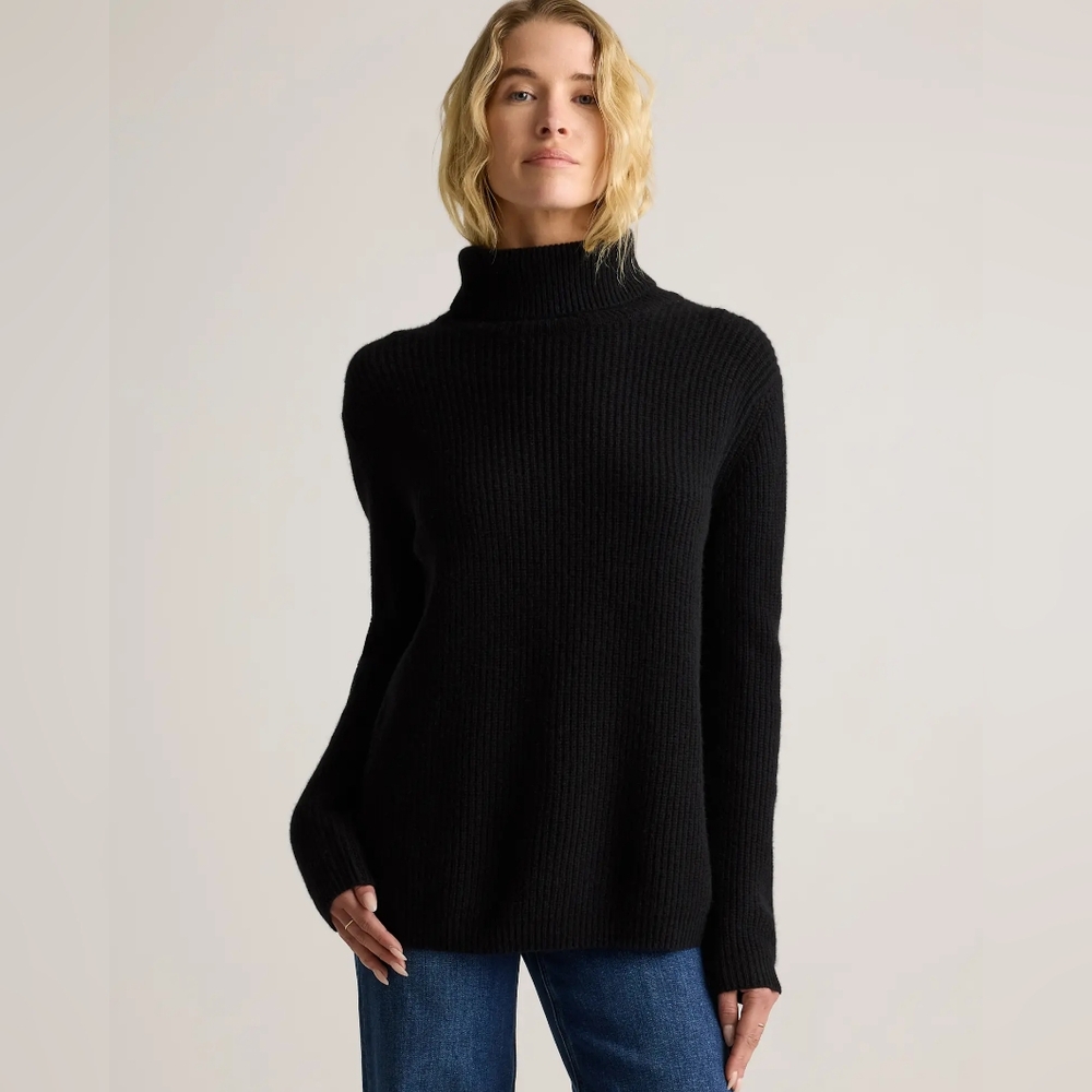 Quince Mongolian Cashmere Fishermen Sweater